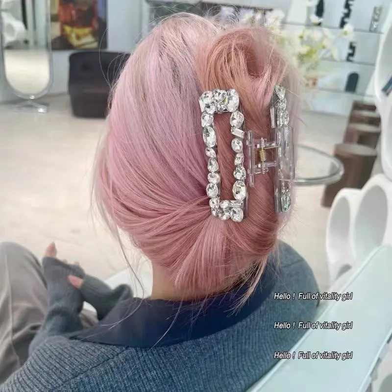 Elegant Rhinestone Hair Clip Crystal Barrette - EX-STOCK CANADA