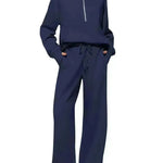 Plain Women  Matching Casual Winter Tracksuit set joggers and hoodie set for women - EX-STOCK CANADA