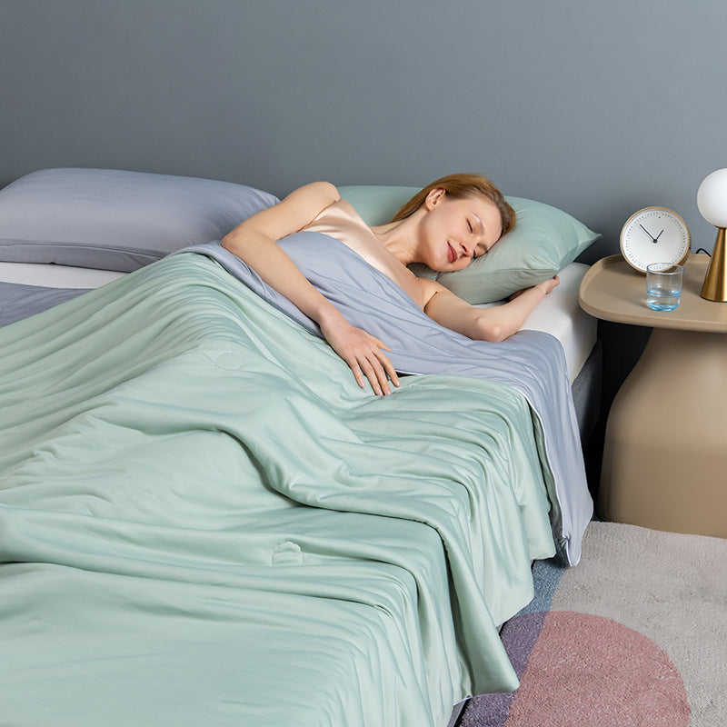 Lightweight summer cooling quilt in available colours and sizes – EX-STOCK product image 1
