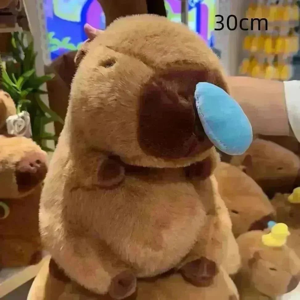New Capibara Snot Withdraw Doll Doll Plush Toy Capybara Ugly And Cute Pillow Capybara Online Influencer Cute - EX-STOCK CANADA