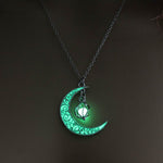 Glowing Pendant Necklaces Silver Plated Chain Necklaces EX-STOCK
