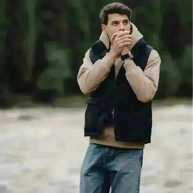 Winter Sleeveless Duck Down Windproof Vest Down Jacket Coat for men - EX-STOCK CANADA