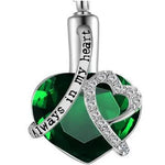 Crystal Heart Pendant - EX-STOCK CANADA