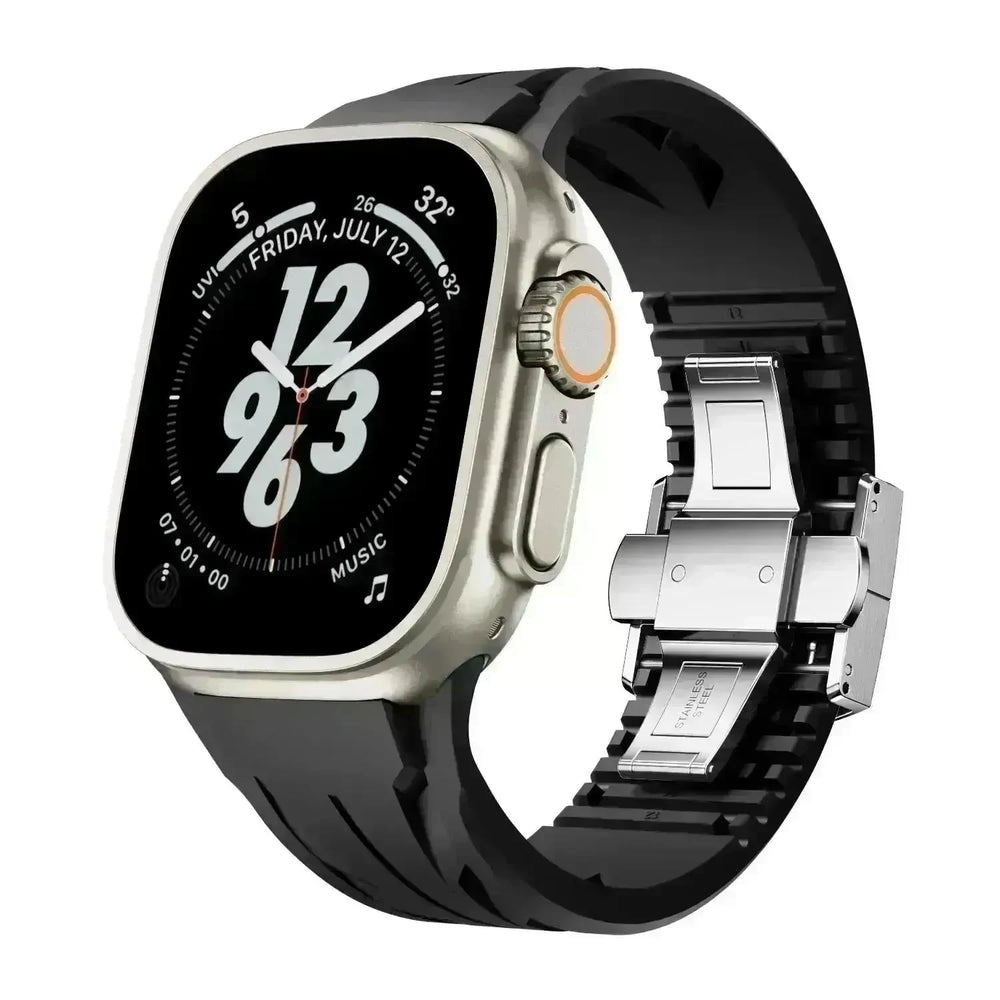 Watch Class Fluororubber Silicone Watch  Strap - EX-STOCK CANADA
