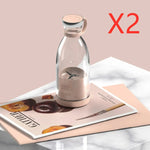 350ML Electric Smoothie Juicer Blender Mixer USB Rechargeable Household Portable Blender Maker Cup - EX-STOCK CANADA