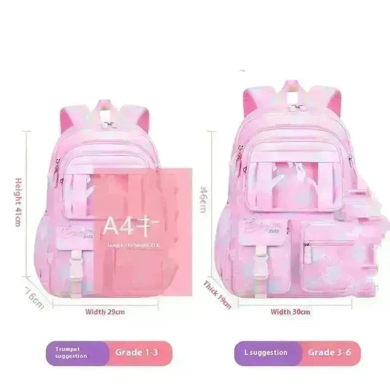 Fantasy Girl Children Backpack Large Capacity Backpack for Kids - EX-STOCK CANADA