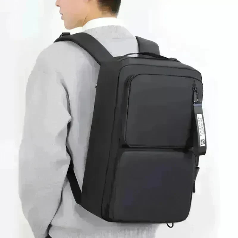 Multifunctional Backpack Large Capacity Business Laptop Bag Leisure Travel Commuter Schoolbag Portable Shoulder Bag - EX-STOCK CANADA