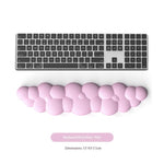 Cloud Wrist Rest Mouse Pad – Anti-Slip Ergonomic Support, 9 Colours