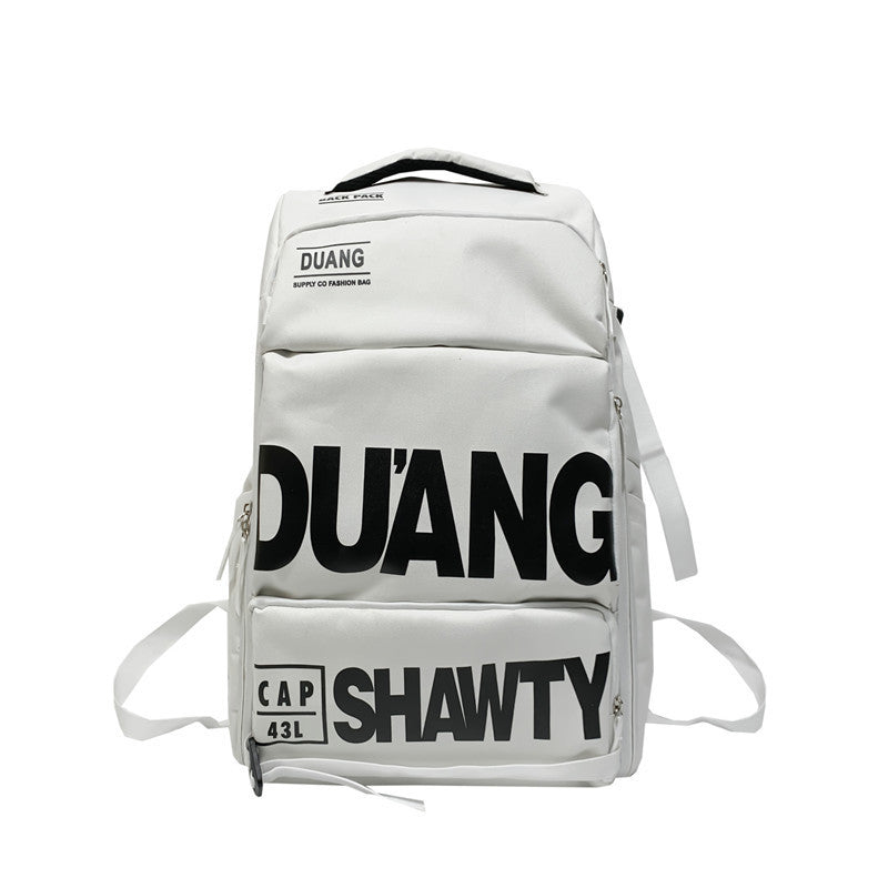 Travel Bag Men's Large Capacity Travel Backpack Men's Backpack Hand-held Luggage Bag Multi-functional Schoolbag EX-STOCK