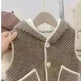 Lambswool Hooded Vest Fashionable Vest Waistcoat Outerwear - EX-STOCK CANADA