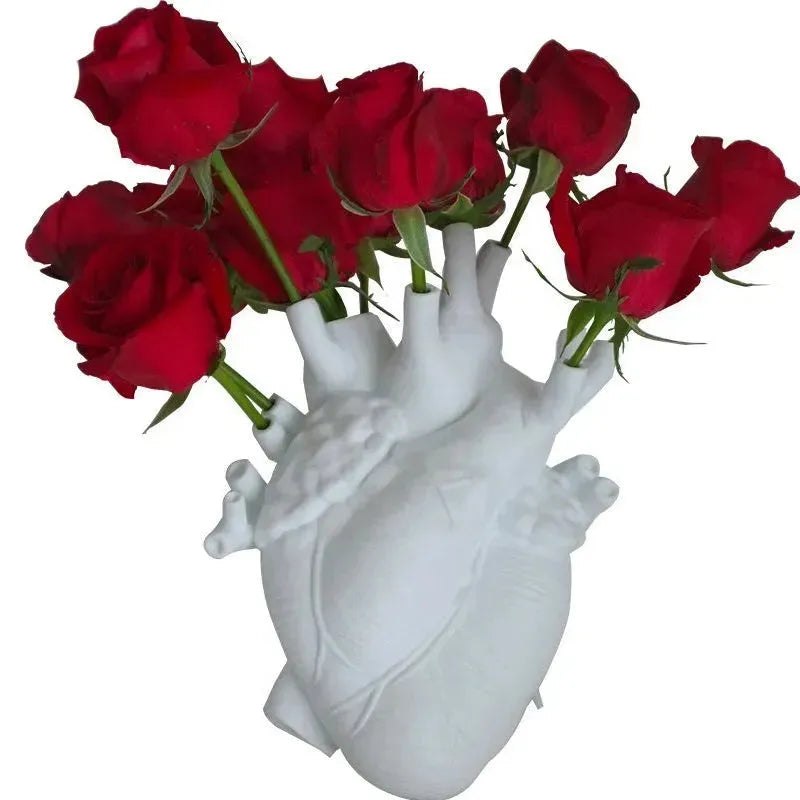 Shape Flower Vase Nordic Style Flower Pot Art Vases Sculpture Desktop Plant Pot For Home Decor Ornament Gifts - EX-STOCK CANADA