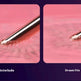 Two close-up images of a metallic object on a pink background with 'Interlude' and 'Dream File' labels.