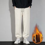 Autumn And Winter Chenille Plush Pants Male | EX-STOCK product gallery photo 13