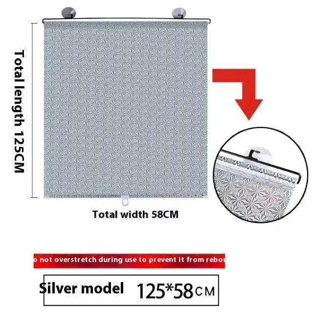 Household Window Sun Protection Punch-free Shading Balcony Shutter - EX-STOCK CANADA