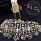 Luxury and Elegant Bridal Flower Rhinestone Headband Fashion Accessories set - EX-STOCK CANADA