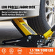 1.5 Ton Low Profile Aluminum Steel Racing Floor Jack Dual  Lift Car EX-STOCK