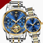 Couple's Automatic Pair Of Mechanical Watches