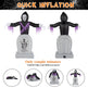 Grim Reaper And Grave, Halloween Inflatable Decoration 12V EX-STOCK
