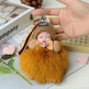 Cute Sleeping Doll Plush Doll Keychain Pendant Backpack Handbag Wallet Accessories - EX-STOCK CANADA