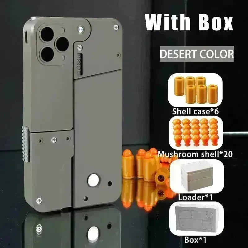 mobile phone shape folding soft bullet gun toy - EX-STOCK CANADA