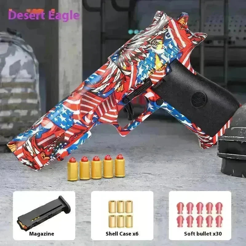 Automatic Breech Toy Gun Puzzle Toy - EX-STOCK CANADA