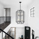 8 Lantern Tiered Chandeliers, Industrial Farmhouse Chandeliers - EX-STOCK CANADA