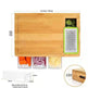 Bamboo Multi-functional Vegetable Cutting Board Cutting Board With Storage Box EX-STOCK Canada 