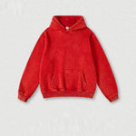 Men's Fashion Retro Velvet Hoodie Sweatshirt Pullover top