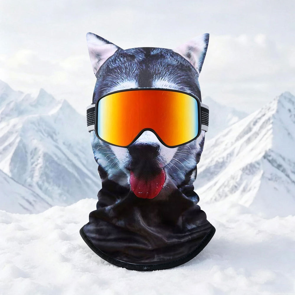 Realistic Winter Ski Face Mask Windproof Thermal Balaclava For Outdoor Sports And Parties | EX-STOCK product gallery photo 31