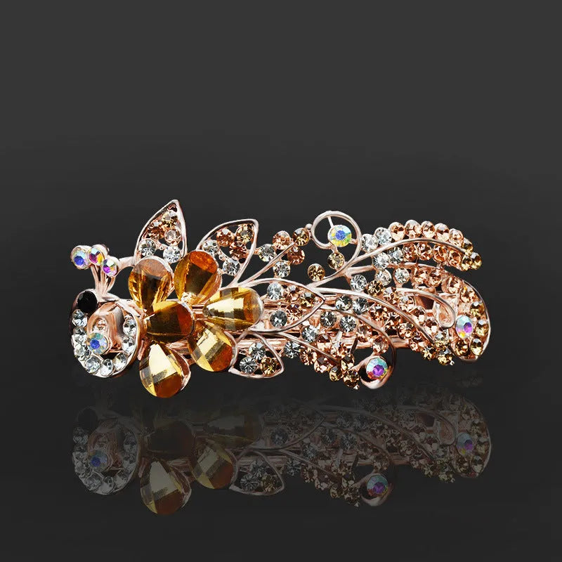 Rhinestone bow hair clip Accessories - EX-STOCK CANADA
