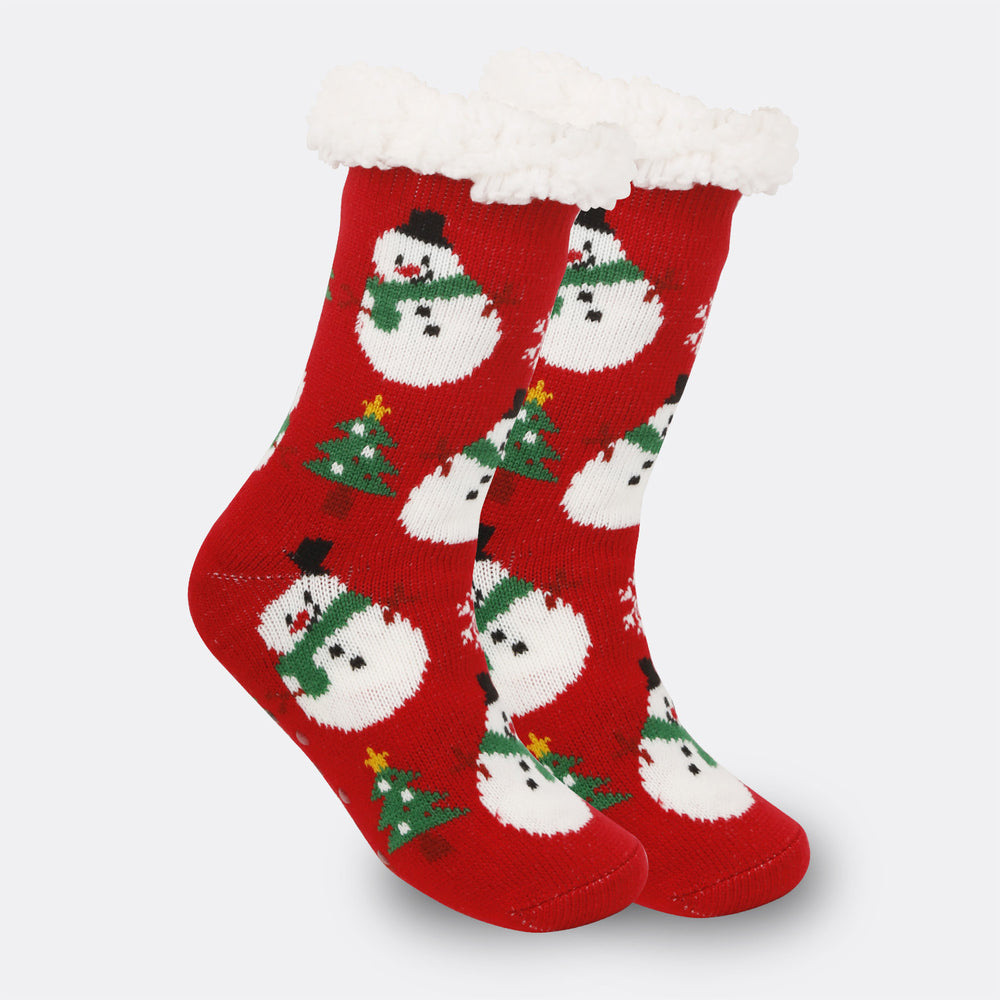 Christmas Women's Thickened Fleece-lined Room Socks EX-STOCK Canada 