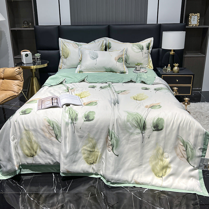 Tencel Summer Duvet Four-piece Washed Silk EX-STOCK Canada 