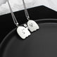 Stainless Steel Cute Ghost Couple Necklace Kawaii Animal Cat Pendant Necklace Lovers Friendship Jewelry Gifts EX-STOCK