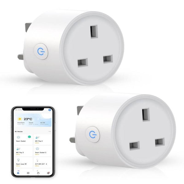 WiFi Smart Plug 2-Pack with Energy Monitoring