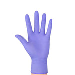 Guantes desechables de nitrilo engrosados de grado alimenticio impermeables 