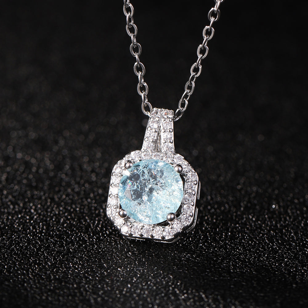Perfume Bottle Pendant Necklace Women's Full Diamond - EX-STOCK Canada