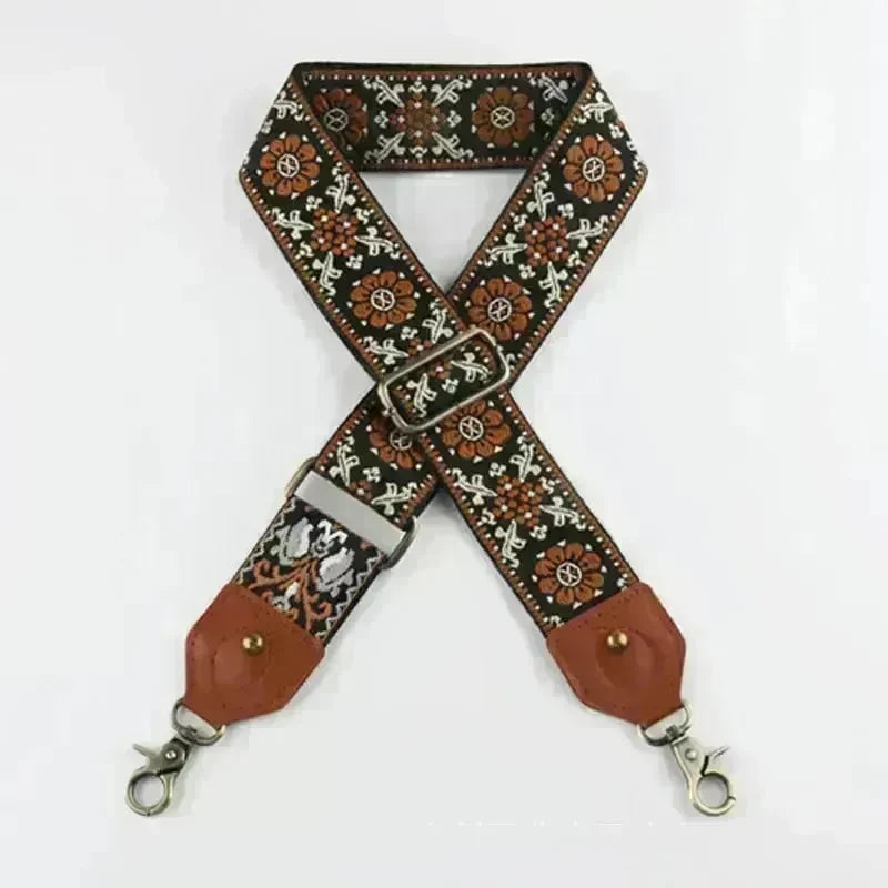 Retro Bag Strap Crossbody Bag Adjustable Replacement Guitar Strap - EX-STOCK CANADA