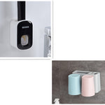 Wall Mounted Automatic Toothpaste Holder Bathroom Accessories Set Dispenser EX-STOCK Canada 