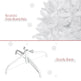 4ft Artificial Christmas Tree With Pine Realistic Branches, Auto Open, For Indoor Decoration, White EX-STOCK Canada 