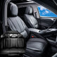 Seat Covers, Universal Car Seat Covers Full Set Seats, Front And Rear Seat, 13pcs Faux Leather Seat Cover, Full Enclosed Design, Detachable Headrest And Airbag Compatible, For Most Car SUV Truck EX-STOCK