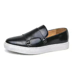 Fashion Loafers Men's Casual Slip-on Flats Shoes Formal Business Office Meeting Shoe for Men - EX-STOCK CANADA