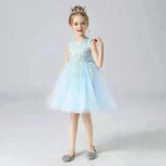 Vestido formal chaleco de moda princesa vestida chicas espectáculos de ropa vestida de cumpleaños para niños