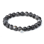 Lava Volcanic Stone Couple Magnetic Clasp Bracelet