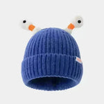 New Cute Luminous Fall Winter Warm Ear Protection Wool Cartoon All-matching Knitted Beanie Hat - EX-STOCK CANADA