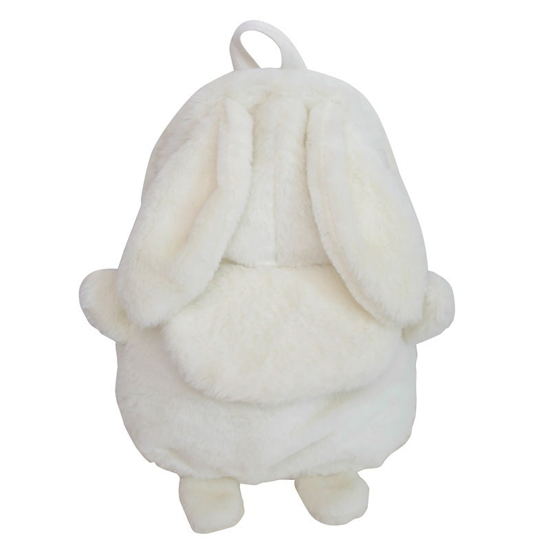 Autumn And Winter Plush Backpack With Large Capacity EX-STOCK