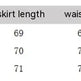 American Retro Low Waist Navel Plaid Pleated Long Skirt Women - EX-STOCK CANADA