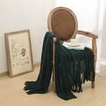 Nordic Sofa Blanket Cover Blanket Knitted Blanket Homestay Hotel Throw Blanket EX-STOCK Canada 