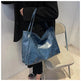 Women's Large Capacity Fashion Cattlehide Leather Shoulder Handbag - EX-STOCK CANADA