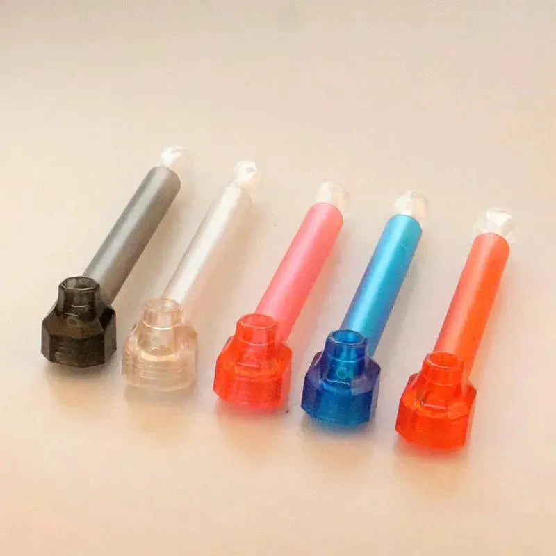 Pièces de tuyaux en verre de couvercle de narguilé de personnalité