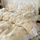 Four-piece Bed Set Washed Cotton Duvet Cover Sheets EX-STOCK Canada 